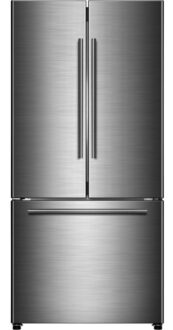 Galanz GLR18FS5S16 18 CuFt. Stainless Steel Counter-Depth French Door Refrigerator with Icemaker 2