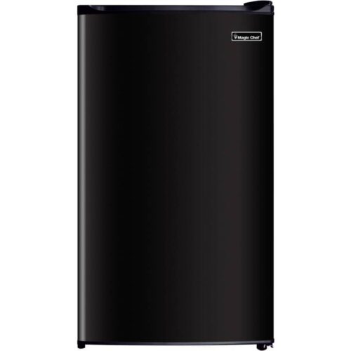 Magic Chef MCAR240SE2 2.4 CuFt. Black and Stainless Steel Mini-Fridge 1