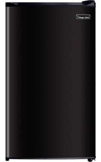 Magic Chef MCAR240SE2 2.4 CuFt. Black and Stainless Steel Mini-Fridge 2