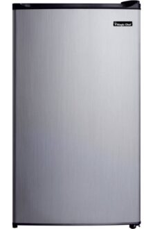 Magic Chef MCBR350S2 3.5 CuFt. Black and Stainless Steel Mini-Fridge 2