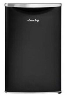 Danby DAR044A6MDB 4.4 CuFt. Retro Black Contemporary Refrigerator 1