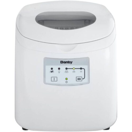 Danby DIM2500WDB 2lb White Portable Ice Maker 1