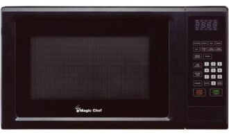 Magic Chef MCM1110B Black 1.1 CuFt. Countertop Microwave 1000 Watts 2