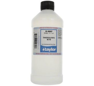 Taylor Technologies R-0007-E Thiosulfate N/10 16oz Bottle