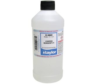 Taylor Technologies R-0860-E Copper Reagent #1 16oz Bottle