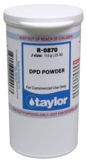 Taylor Technologies R-0870-J DPD Powder .25lb Bottle