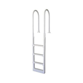 main access 200300 48"/54" white proline inpool ladder