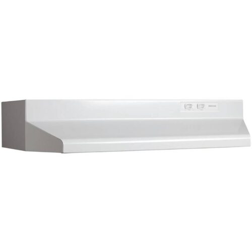 Broan BUEZ236WW White 36" Ducted Under Cabinet Range Hood 1
