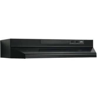 Broan BUEZ330BL Black 30_ Under Cabinet Range Hood 1