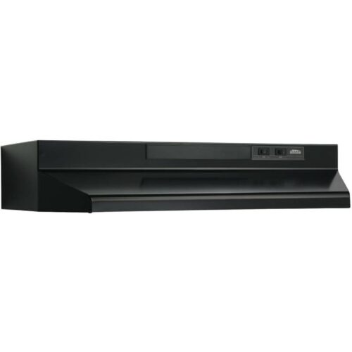 Broan BUEZ330BL Black 30_ Under Cabinet Range Hood 1