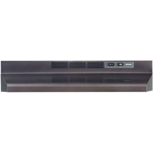 Broan F4030BLS Black Stainless Steel 30" Convertible Under Cabinet Range Hood 1