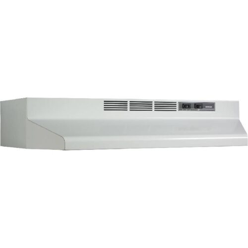 Broan F403601 White 36" Convertible Under Cabinet Range Hood 1