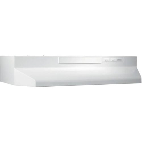 Broan F403611 White 36" Convertible Under Cabinet Range Hood 1