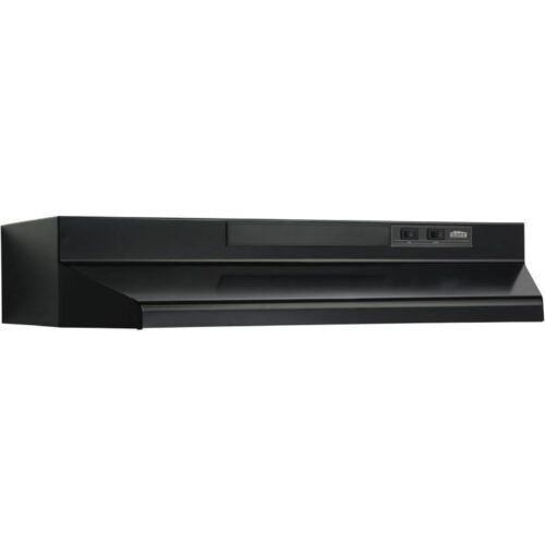 Broan F403623 Black 36_ Convertible Under Cabinet Range Hood 1