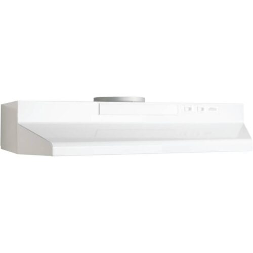 Broan F404211 White 42" Convertible Under Cabinet Range Hood 1