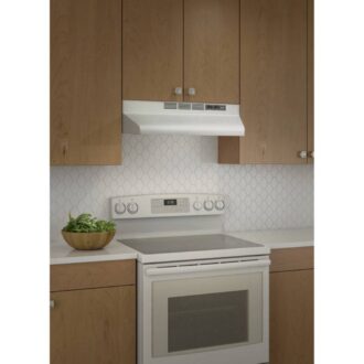 Broan F404211 White 42" Convertible Under Cabinet Range Hood 4