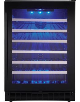 Danby SSWC056D1B-S Silhouette Sydney Black Stainless Steel Single Zone Wine Cooler 2