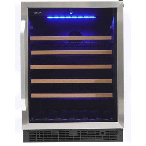 Danby SWC057D1BSS Silhouette Stilton Stainless Steel Built-In Wine Cooler 1