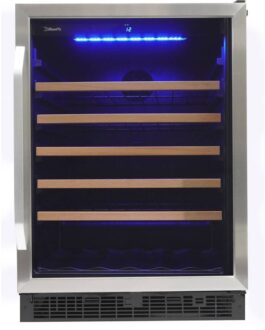 Danby SWC057D1BSS Silhouette Stilton Stainless Steel Built-In Wine Cooler 2