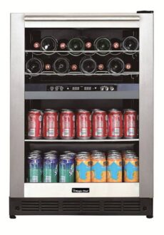 Magic Chef BTWB530ST1 Stainless Steel Dual Zone Built-In Wine and Beverage Cooler 2