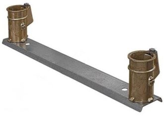 Permacast PC-4020-BC Hanover 4" Bronze Channel Anchor 20" On Center
