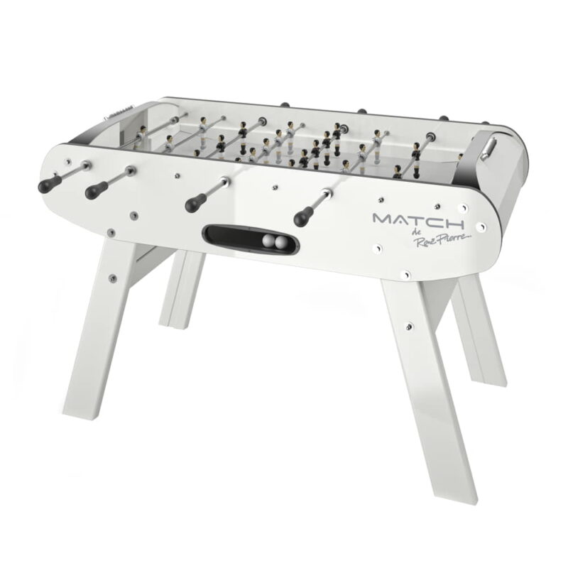 Rene Pierre Match Blanc Indoor Foosball Table