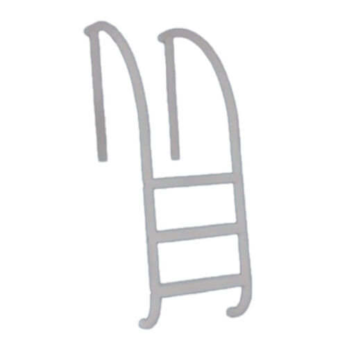 Saftron PTL2243SG Gray IG Triton 3Step Ladder Pool Warehouse