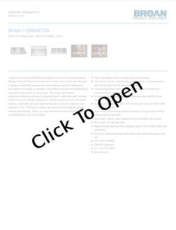 SpecSheet - BROAN - E6048TSS