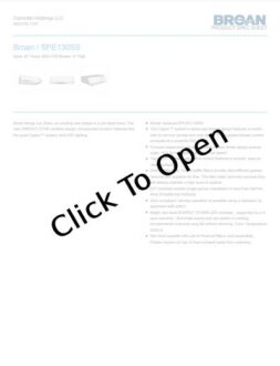 SpecSheet_BROAN_SPE130SS