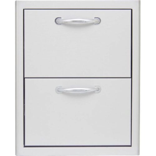 Blaze 16-Inch Stainless Steel Double Access Drawer