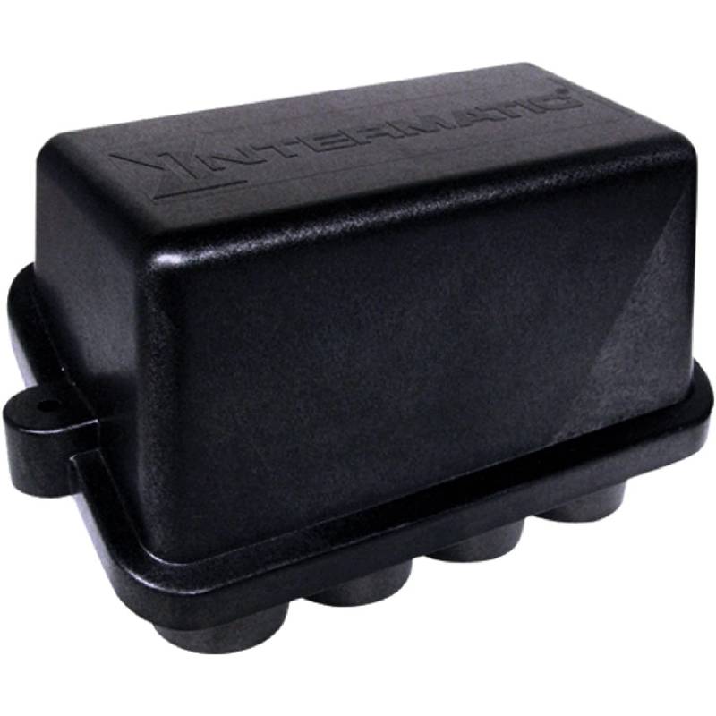 Intermatic PJB4175 Black Plastic 5-Hole Junction Box