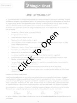 mcsdry35w-warranty