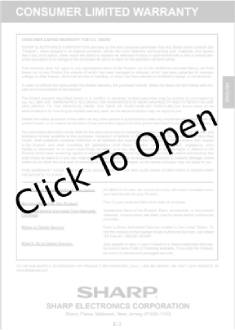 Sharp KC-860U Warrenty