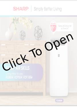 Sharp KC-P110UW Installation Guide