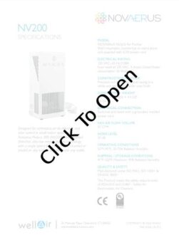 nv200purifier-spec