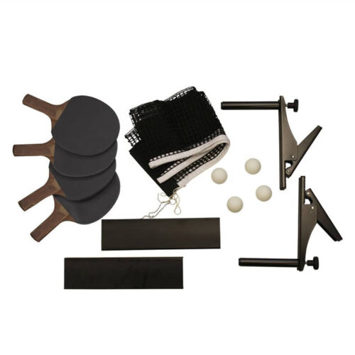 HB Home Tan Table Tennis Top with Accessory Kit
