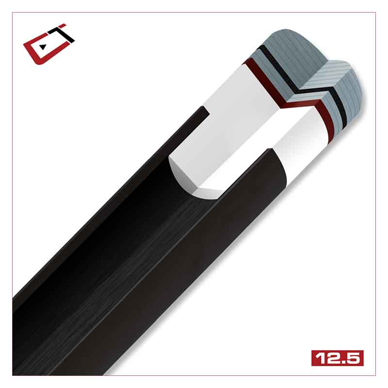 Cuetec Cynergy Mezz Wavy 12.5 Shaft