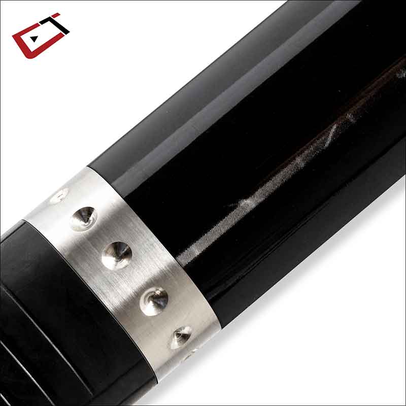 Cuetec Gen-Tek Black Tech Design Fiberglass Pu Grip