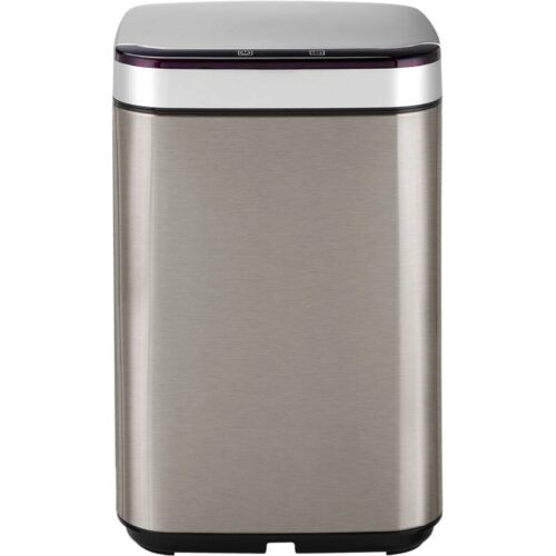 Hanover HTRASH10L-1 10L Stainless Steel Motion Sensor Trash Can 1