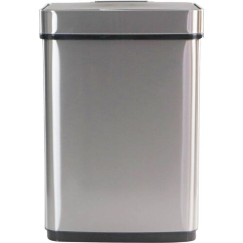 Hanover HTRASH50L-1 50L Stainless Steel Motion Sensor Trash Can 1