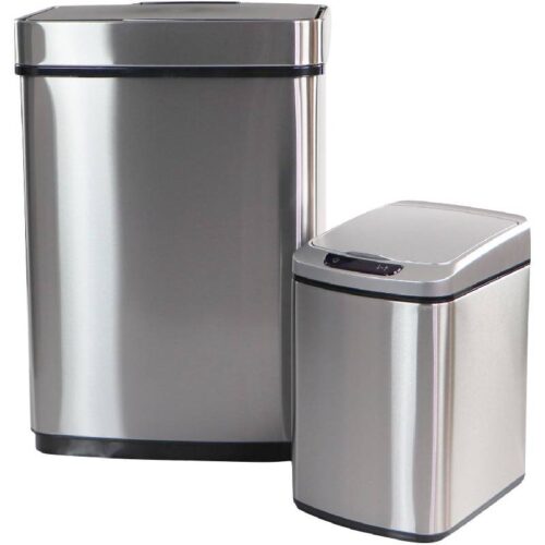 Hanover HTRASH60L-1 60L Stainless Steel Trash Can