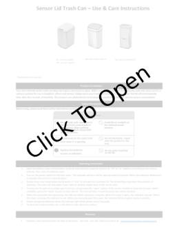 Hanover_HTRASH12L-5 Mannual