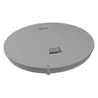 Paramount 005-252-4570-08 Light Gray Paraskim Debris Canister Deck Lid and Ring