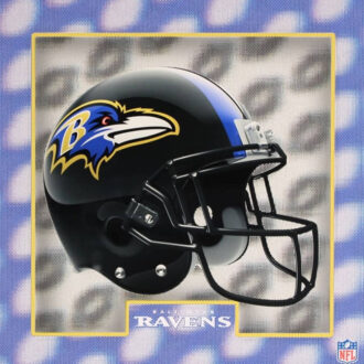 Imperial Baltimore Ravens 5D Holographic Coaster Set