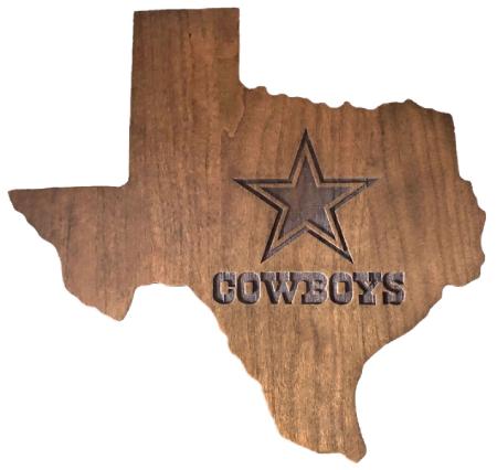 Dallas Cowboys Wood Magnetic Key Holder 4