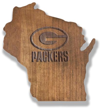 Green Bay Packers Wood Magnetic Key Holder 4