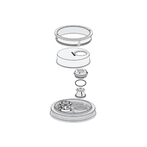 Hayward GLXBLNGR Colorlogic Bubbler Gray Lens Kit