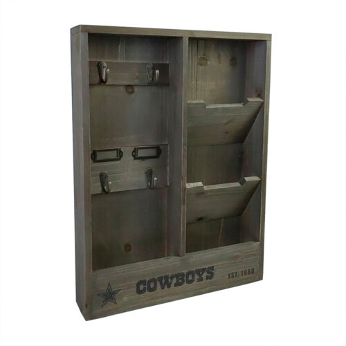 Imperial-Dallas-Cowboys-Rustic-Wood-Office-Organizer1