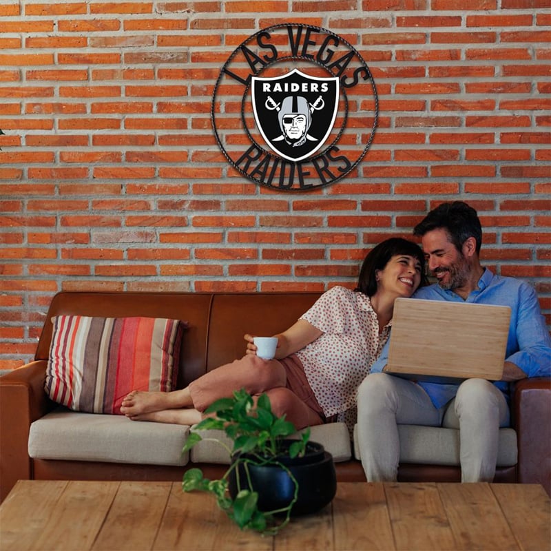 Imperial Las Vegas Raiders Wrought Iron Wall Art
