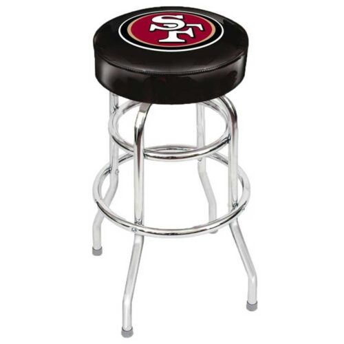 Imperial-San-Francisco-49ERS-Chrome-Bar-Stool2